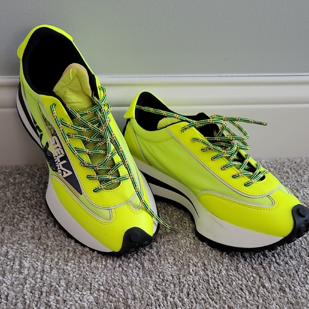 Stella McCartney Neon Yellow Sneakers